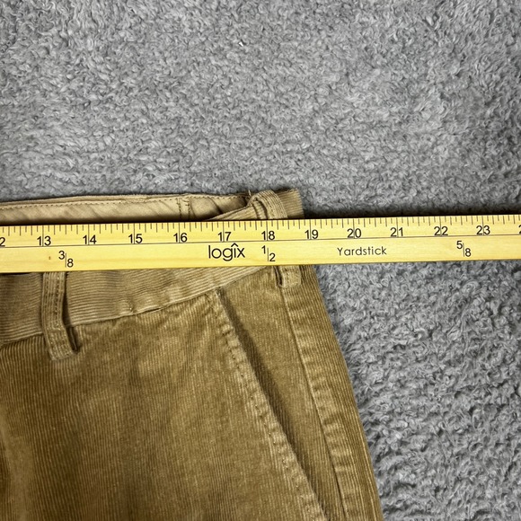 Croft & Barrow Pants Khaki Mens 38x29 Classic Fit Stretch Corduroy Tan NWT - Picture 4 of 10